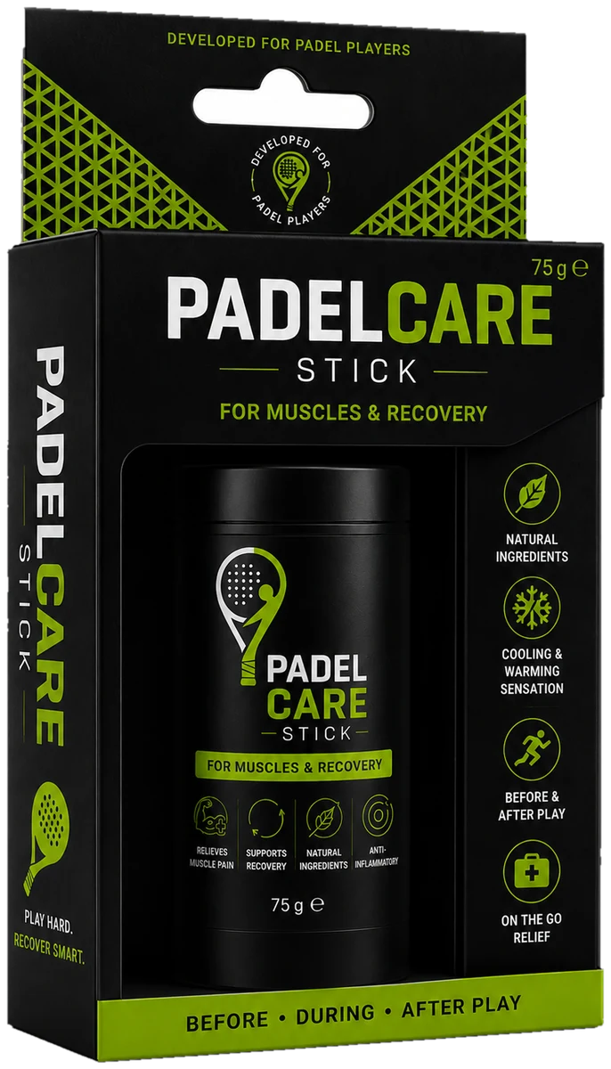 PADEL CARE Stick packaging — 75g box